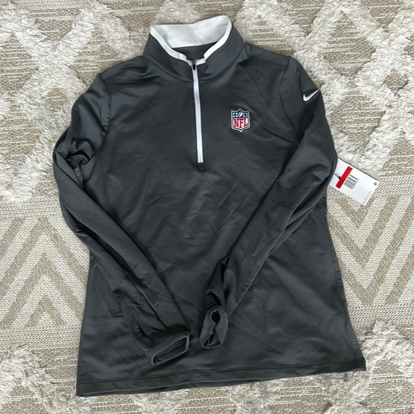 Women’s NFL Nike Golf Quarter Zip long sleeve pullover (with logo on right arm) - Picture 1 of 3